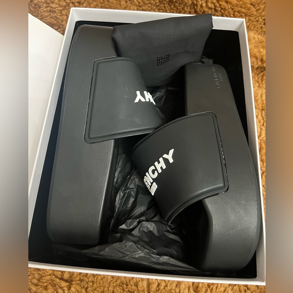 Givenchy Authentic Black Sandals - image 6